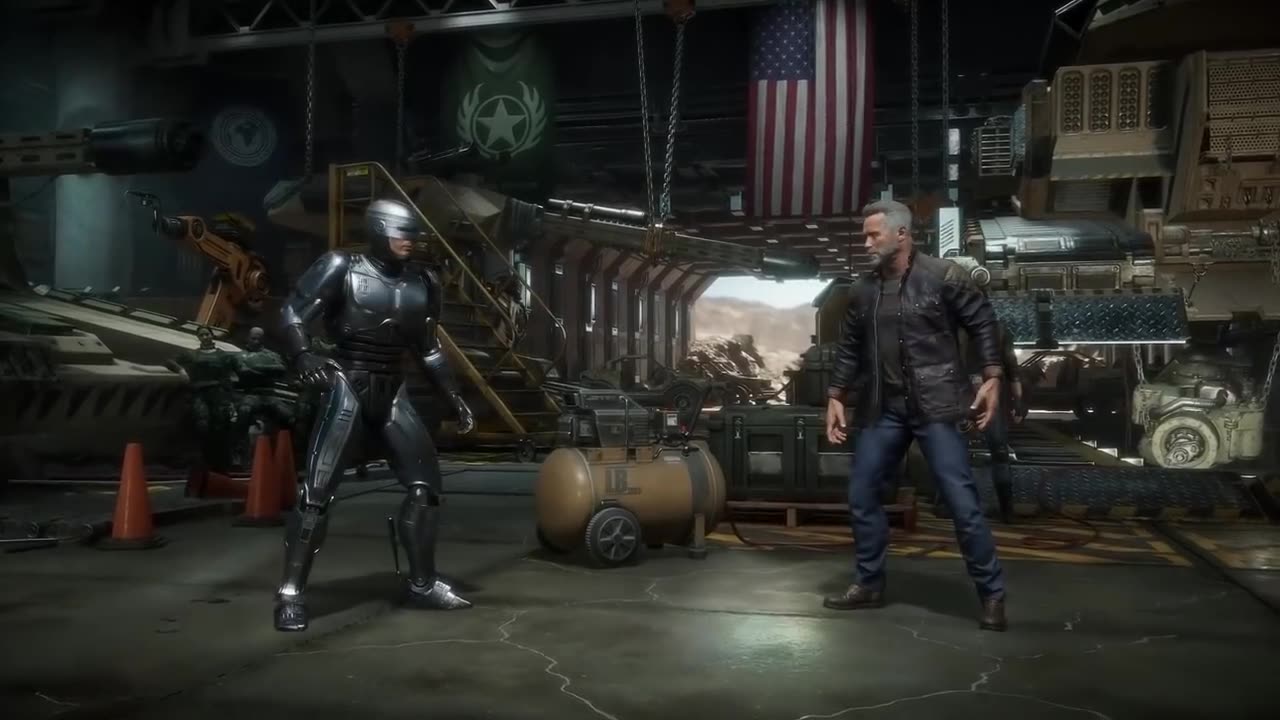 Mortal Kombat 11 - RoboCop vs Terminator