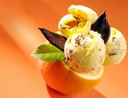 Апельсиновое мороженое