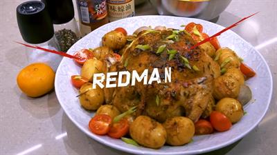 Красивая курочка и печёный мандарин // Redman's Kitchen