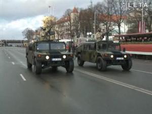 Военный парад в Риге 18.11.2009: демонстрация мощи, силы и несокрушимости армии Латвийской Республики