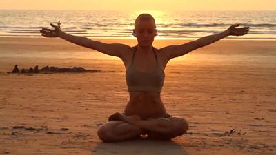 Yoga. Sex on the beach