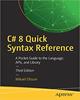 C# 8 Quick Syntax Reference