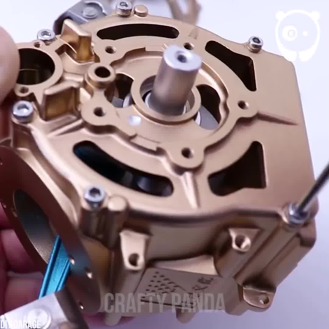 Building a working mini motorcycle engine