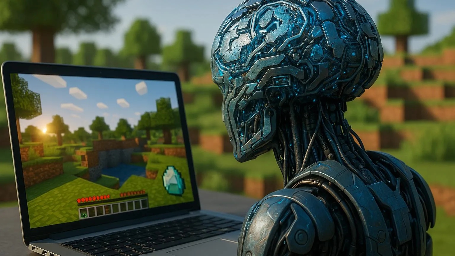 ИИ научился учиться — и теперь ему не нужен человек. Он начал с Minecraft