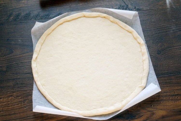Тесто для пиццы на обезжиренном кефире