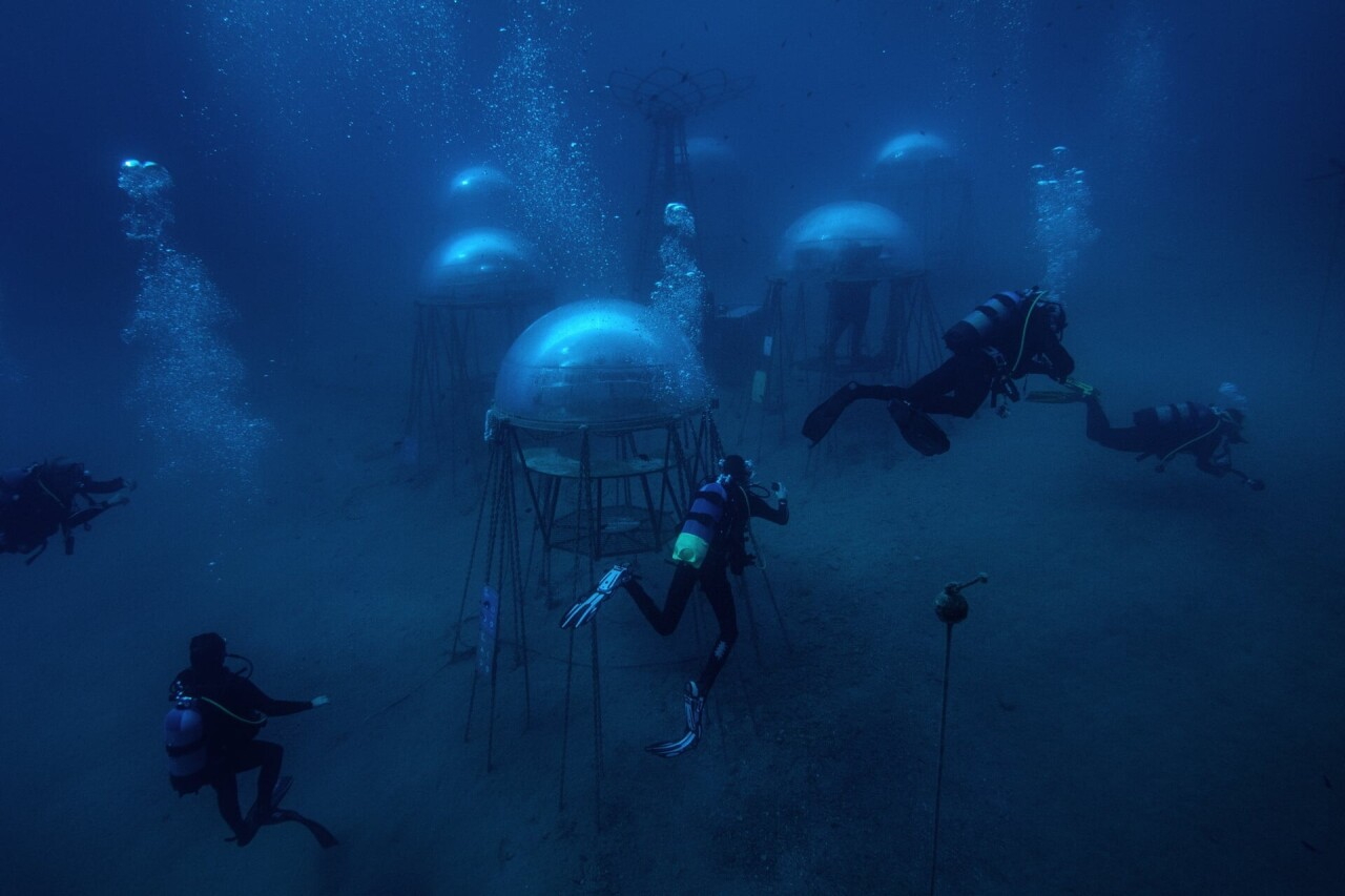 Проект подводного земледелия «Сад Немо», Ноли, Италия, 2021