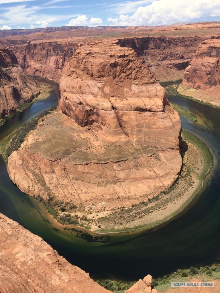Horseshoe Bend, скала «Подкова» на реке Колорадо, Аризона