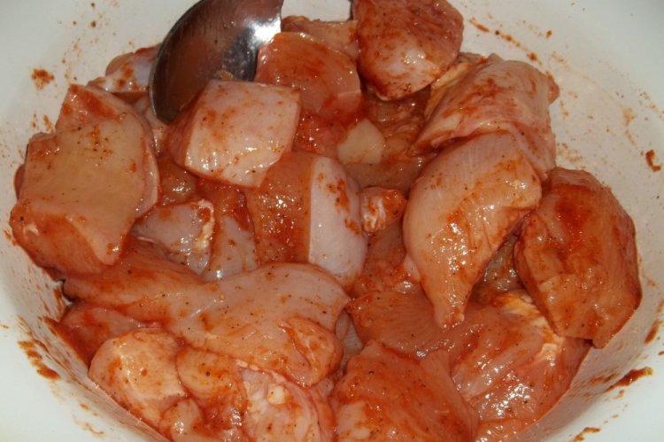 Маринад из томатного сока для курицы