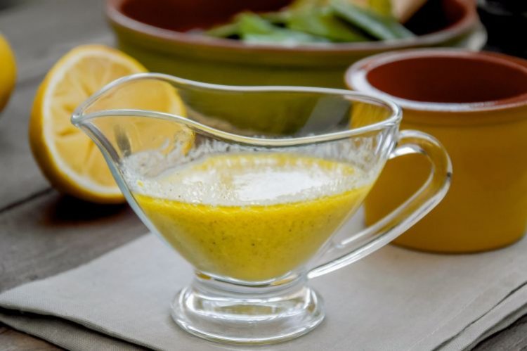 Медово-лимонный соус к шашлыку