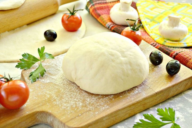 Итальянское дрожжевое тесто для пиццы